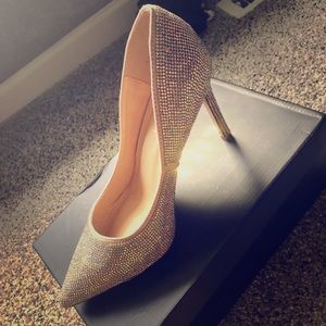 Beautiful glitter heels